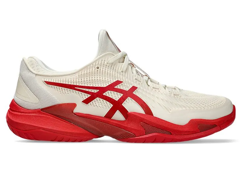 ASICS Court FF 3 Novak Cream Classic Red | 1041A522-968