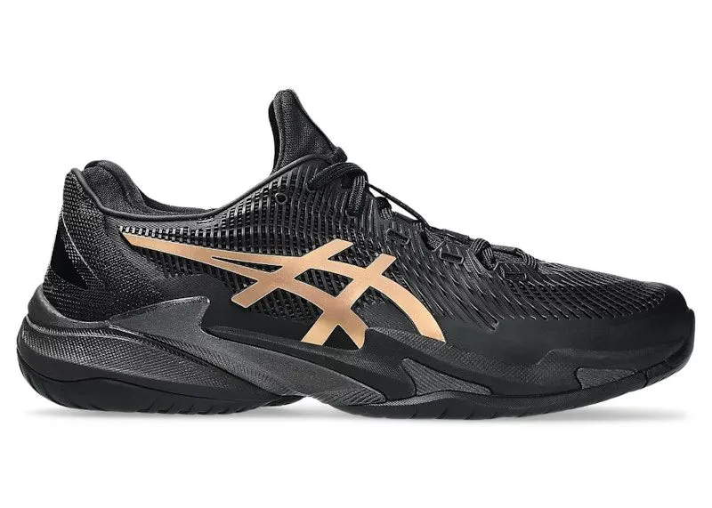 ASICS Court FF 3 Novak Night Energy “Black / Prism Gold” | 1041A527-960