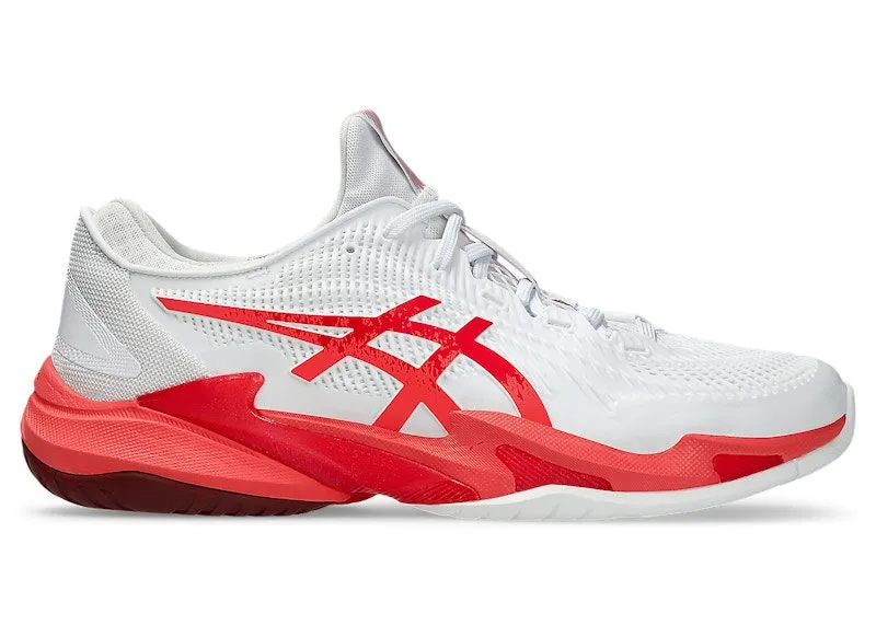 ASICS Court FF 3 Novak White Electric Red | 1041A522-966