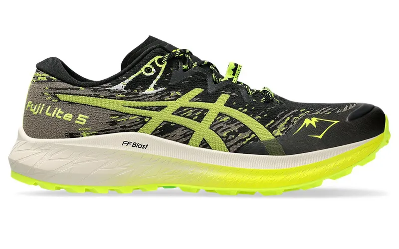 ASICS Fuji Lite 5 Black Safety Yellow | 1011B889-001