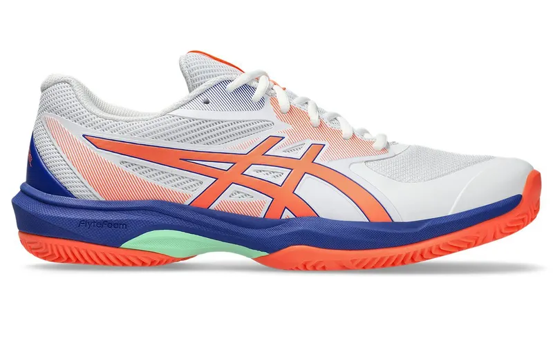 ASICS Game FF Padel White Vivid Coral | 1041A493-100