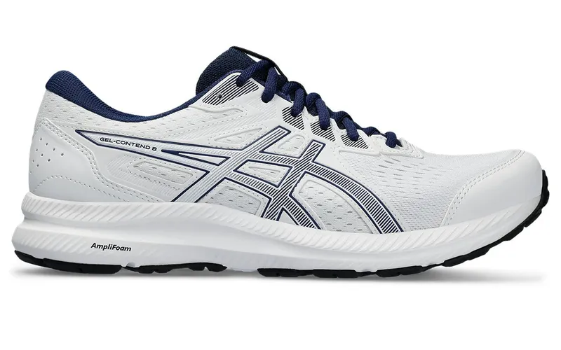 ASICS Gel-Contend 8 White Blue Expanse | 1011B492-104