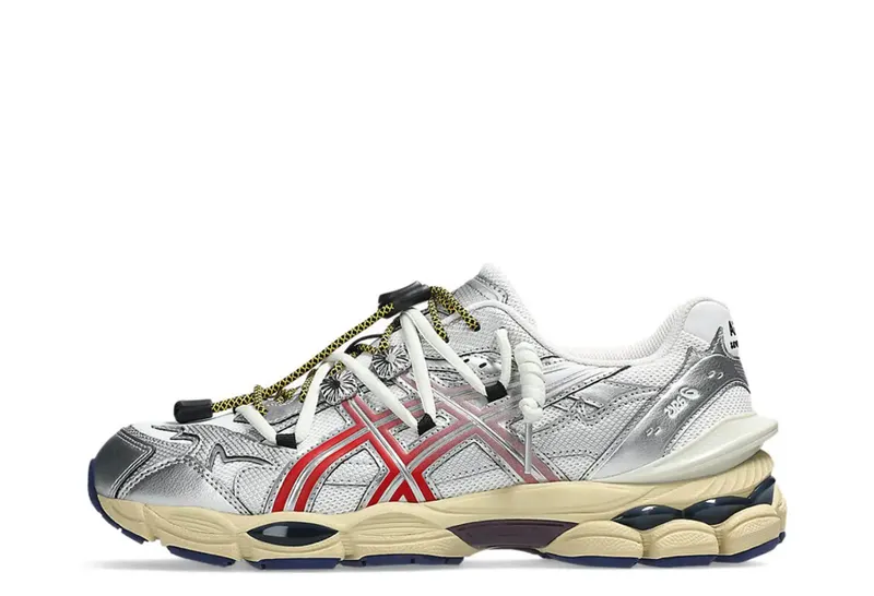 ASICS Gel-Cumulus 16 TOGA White Red Pure Silver | 1203B115-100
