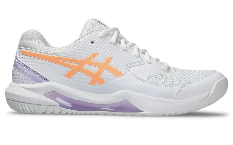 ASICS Gel-Dedicate 8 Pickleball White Bright Sunstone | 1042A236-101