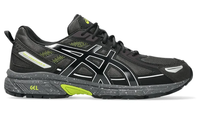 ASICS Gel-Venture 6 Obsidian Grey Black Lime | 1203A438-027