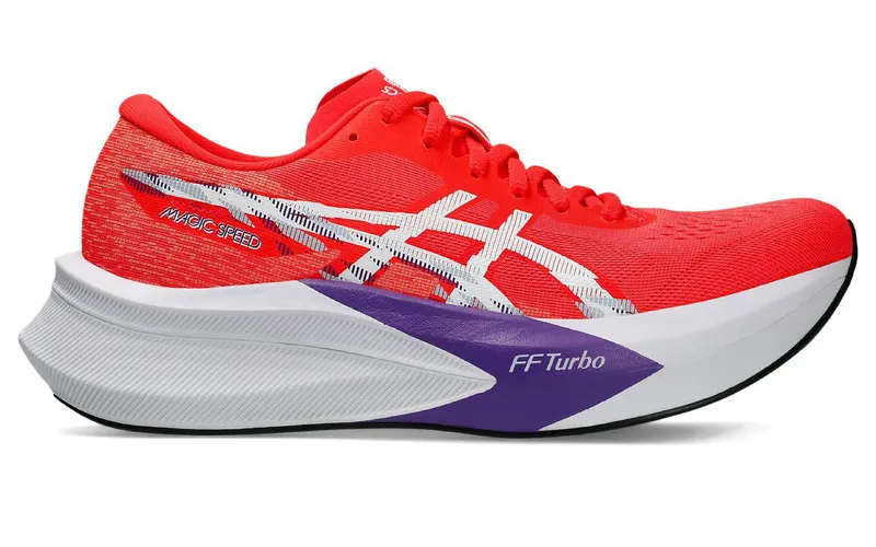 ASICS Magic Speed 4 Flash Red White | 1012B676-600