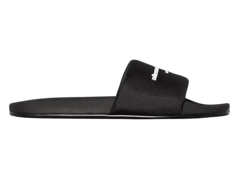 Alexander Wang Pool Slides Sandals Black | 30221S059 001
