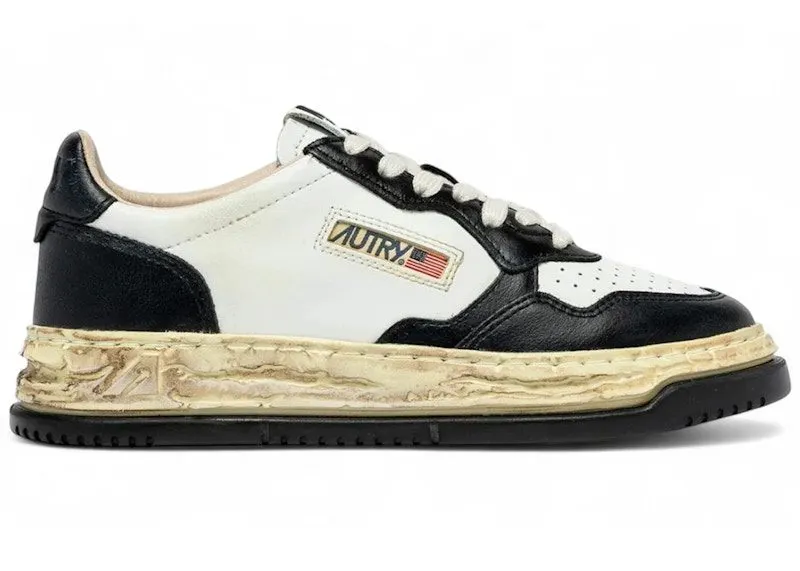 Autry Medalist Low Super Vintage Maison Mihara Yasuhiro General Scale White Black | AVLMMMY3
