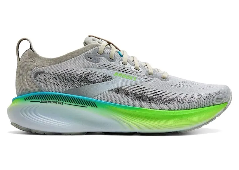 Brooks Adrenaline GTS 25 Oyster Green Gecko Blue | 110454-1D-033