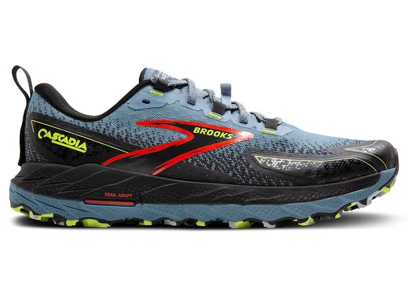 Brooks Cascadia 18 Citadel Ebony Lime | 110426-1D-004