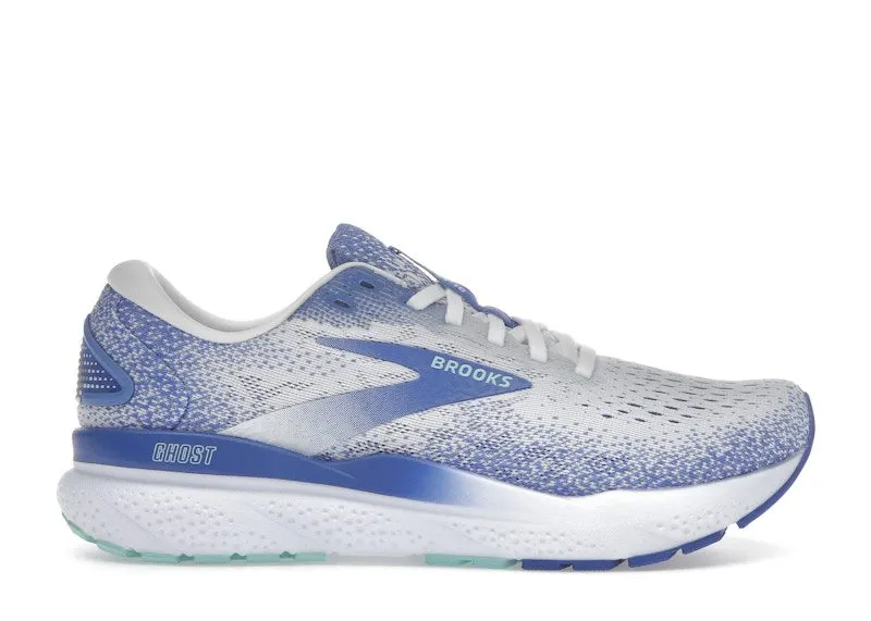 Brooks Ghost 16 White Amparo Blue Limpet Shell | 120407-1B-152