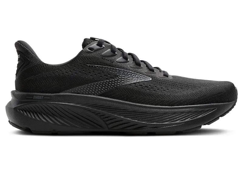 Brooks Ghost 17 Black Ebony “Black / Black / Ebony” | 120431-1B-020