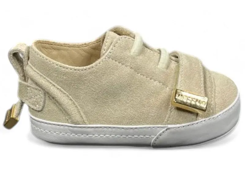 Buscemi 50MM Low Strap Cisto Beige Leather (Baby) | 1050BBY16-CIS