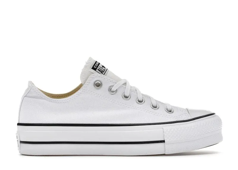 Converse Chuck Taylor All Star Lift Platform Low White Black “White / Black / White” | 560251F