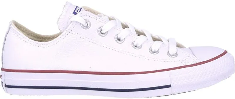Converse Chuck Taylor All Star Ox White Leather | 132173