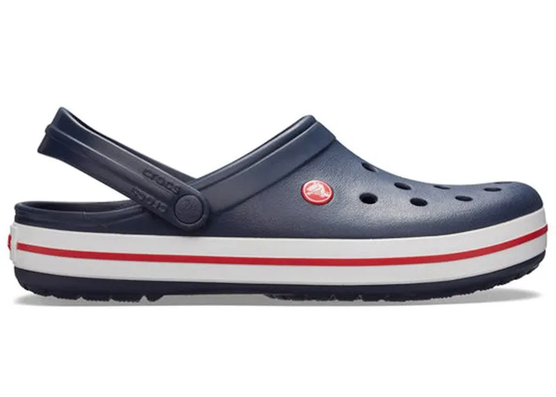 Crocs Crocband Clog Marine Blue “Marine / White / Red” | 11016-410