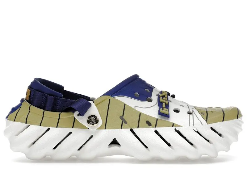 Crocs Echo Clog Dragon Ball Z Vegeta “Tan / Blue / White” | 211137-90H