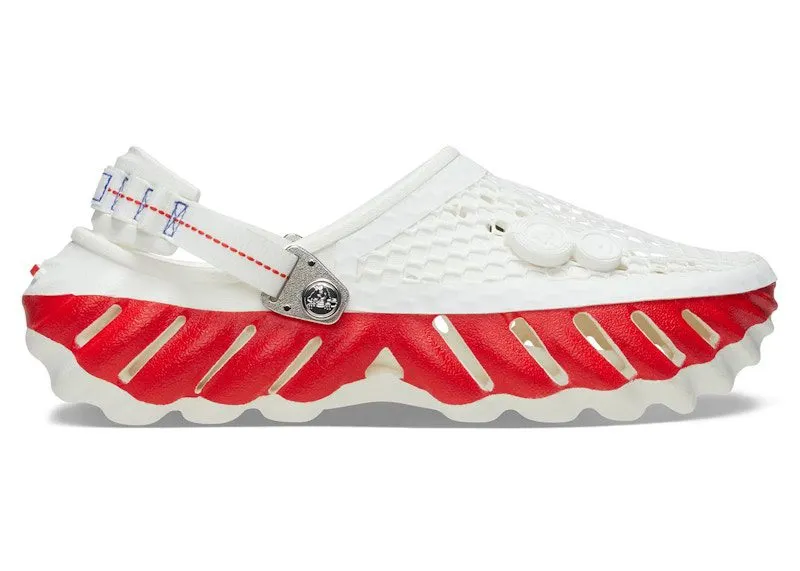 Crocs Echo Clog Kanghyuk White Red “White / Multi” | 209626-94S