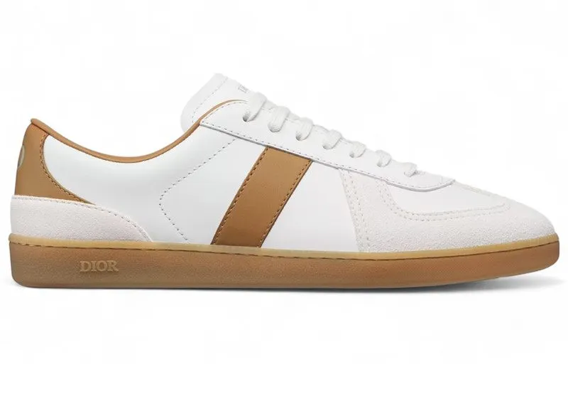 Dior B01 Matchpoint Sneaker White Cognac “Cognac / White” | 3SN328ZRH_H076