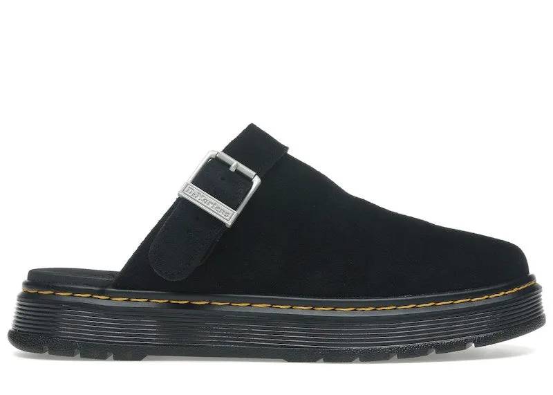 Dr. Martens Brookline Suede Mule Black Bronx Suede | 40666001