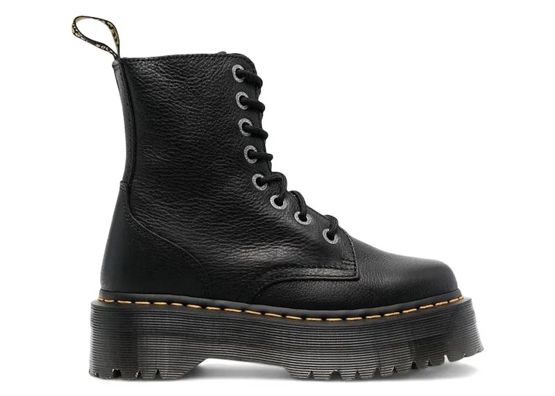 Dr. Martens Jadon 3 Pisa Leather Platform Boot Black | 26378001