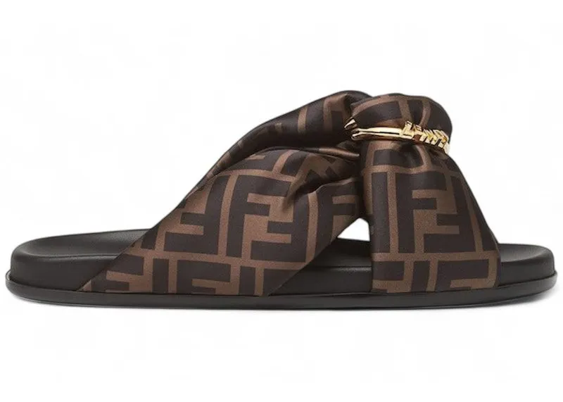 Fendi Feel Sandal Brown | 8X8645AE7SF0R7V
