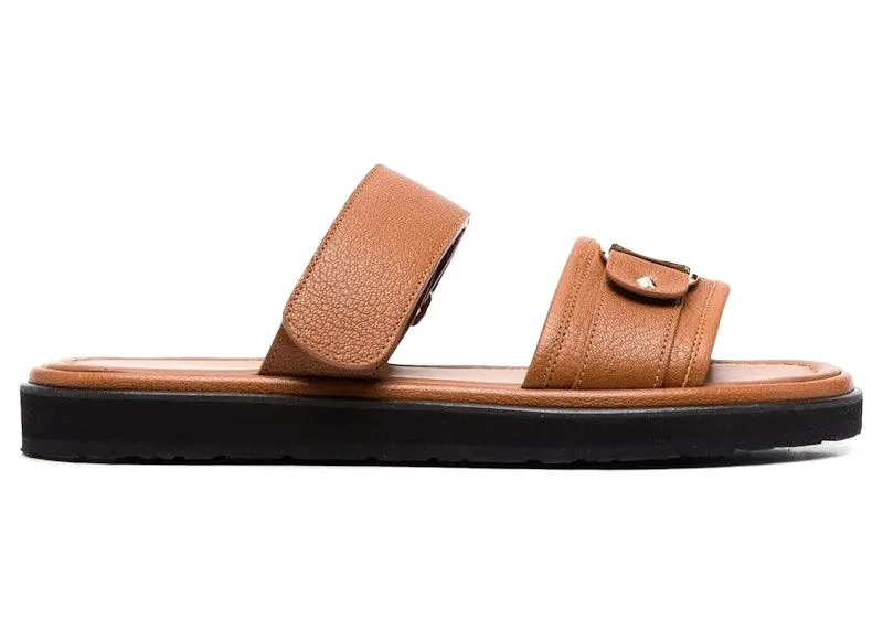 Ferragamo Vara Touch-Strap Sandals Beige Brown | 01D794754752