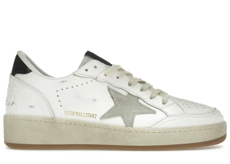Golden Goose Ball Star 2 White Ice Black | GMF00804.F006970.10220