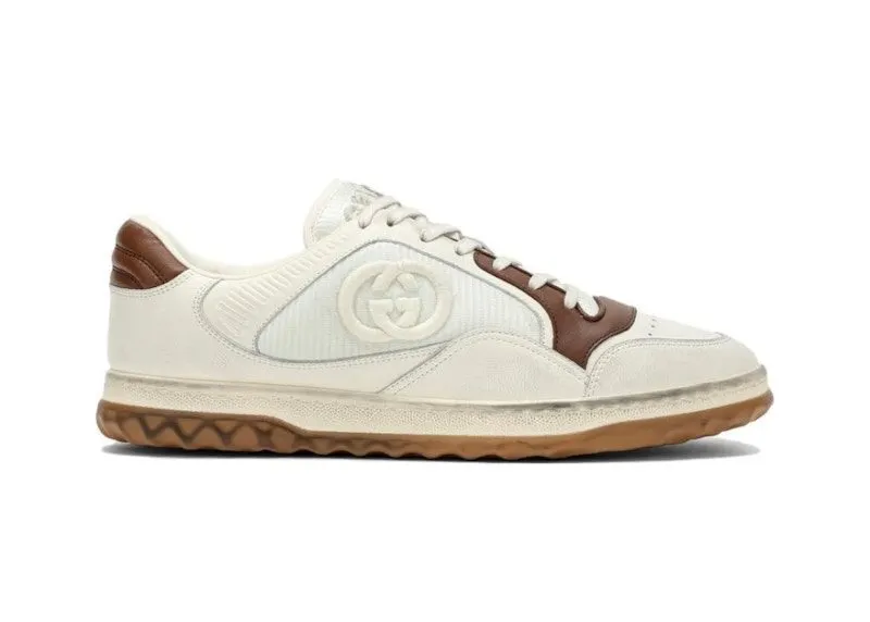 Gucci MAC80 Sneaker Off White Brown | 741656 AAB79 9155