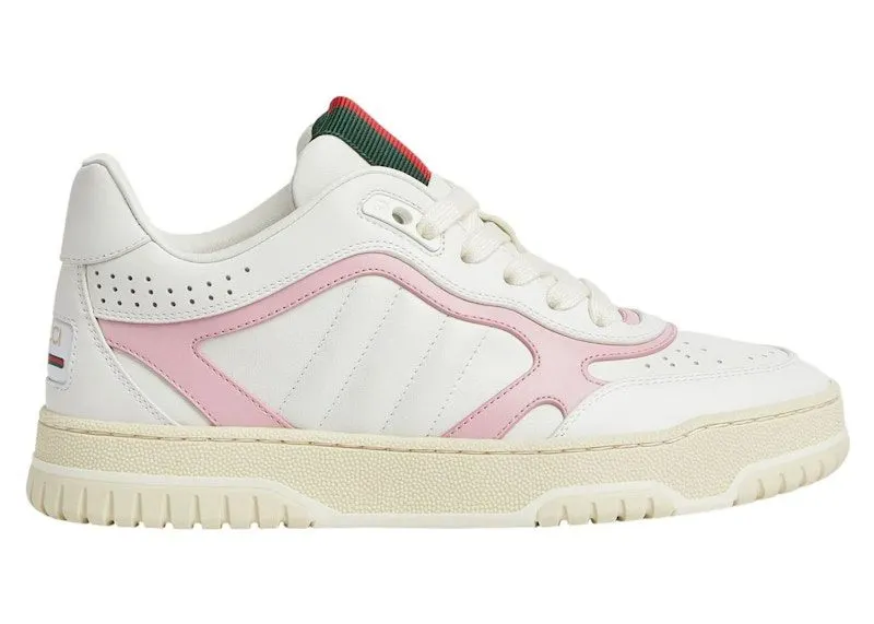 Gucci Re-Web Sneaker White Pink | 785728 AADRT 9078