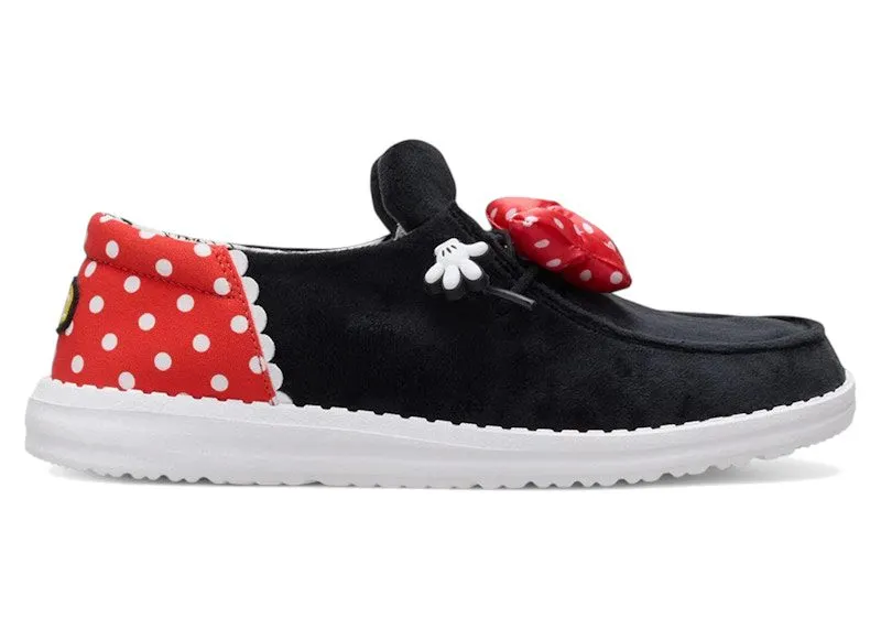 Hey Dude Wendy Disney Minnie Mouse “Black / Red” | 44179-063