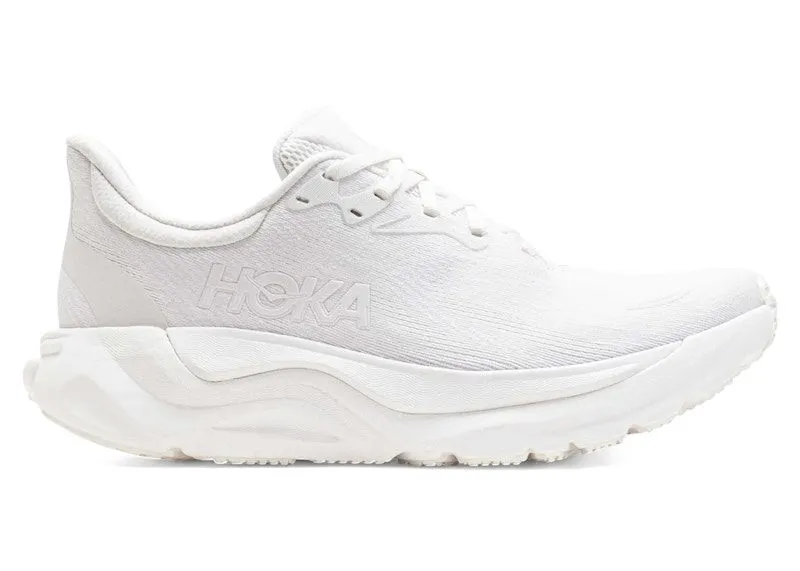 Hoka One Arahi 8 White “White / White” | 1168691-WWH