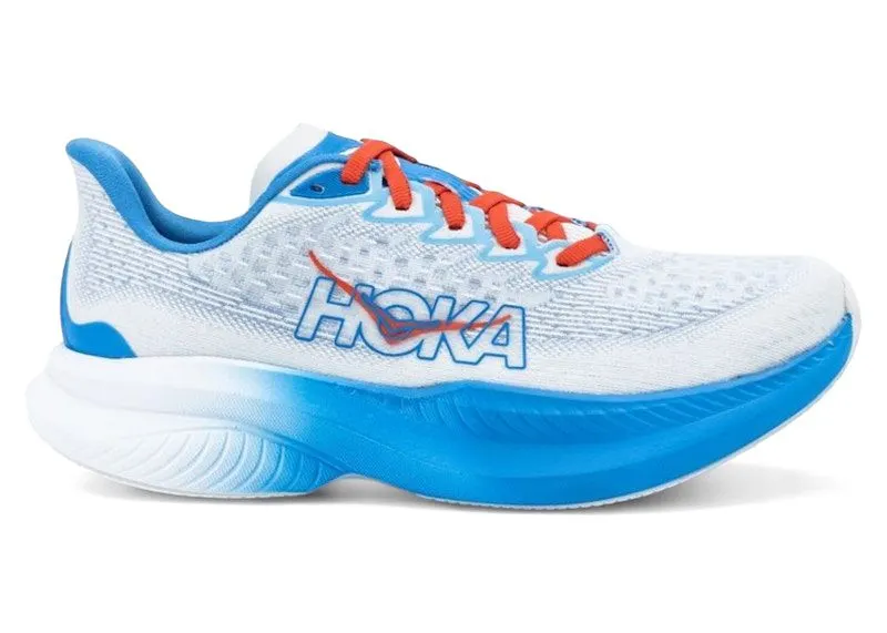 Hoka One Mach 6 White Virtual Blue | 1147810-WHTV