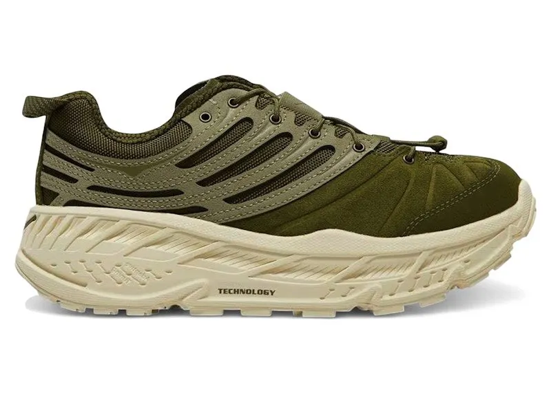 Hoka One Stinson EVO OG TP Moss Green Wild Mushroom | 1166450-MRNW