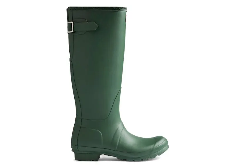 Hunter Original Tall Back Adjustable Wellington Boots Hunter Green | WFT1001RMA-HGR