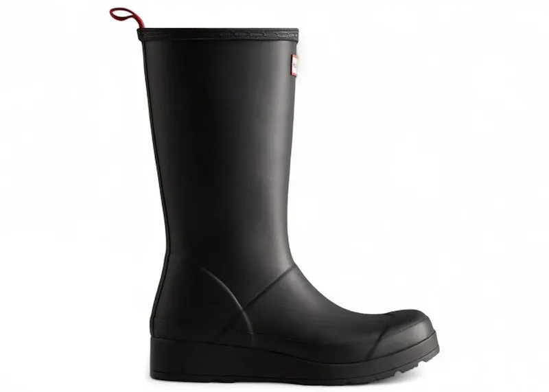 Hunter PLAY Tall Rain Boots Black | WFT2007RMA-BLK