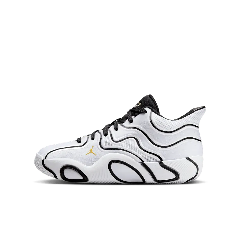 Jordan Tatum 3 Tunnel Walk “White / Black / Metallic Gold” | IB8151-100