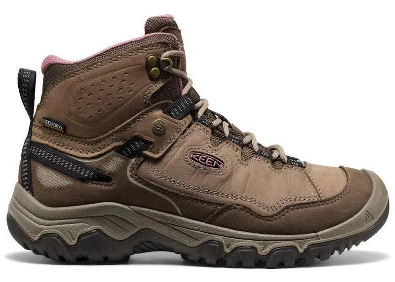 Keen Targhee IV Waterproof Hiking Boot Brindle Nostalgia Rose | 1028990