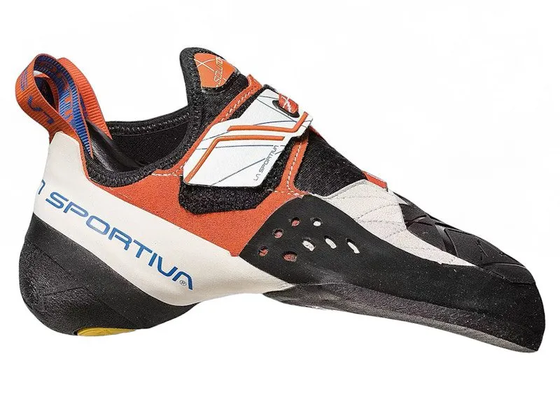 La Sportiva Solution White Lily Orange | ZFCS057W00O03