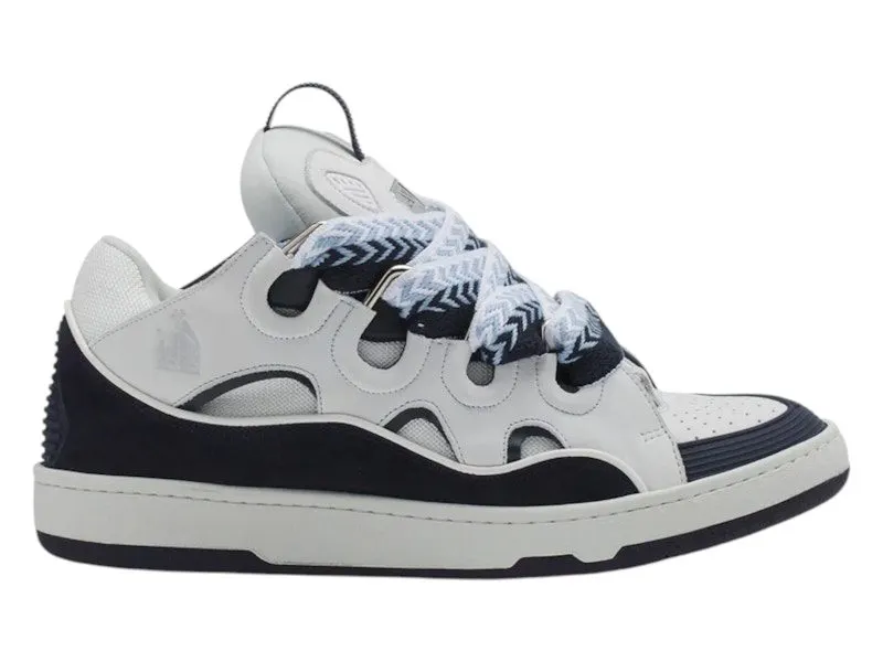 Lanvin Curb White Navy Blue | FU SKDK12 BICO E250029
