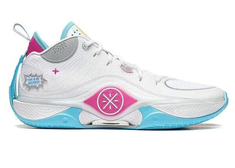Li-Ning Wade Shadow 5 Buzzer Beater “White / Blue / Pink” | ABPT053-2