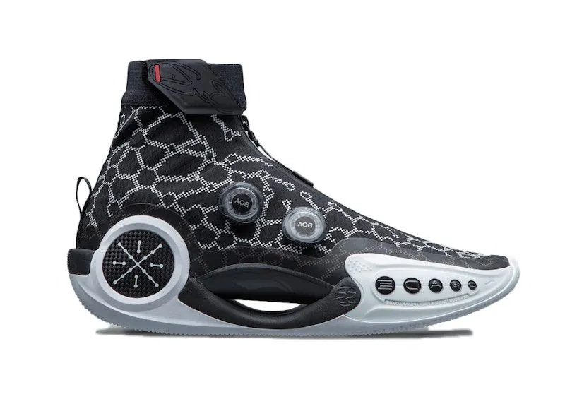 Li-Ning Way Of Wade 9 Black White “White / Black / Grey” | ABER003-1