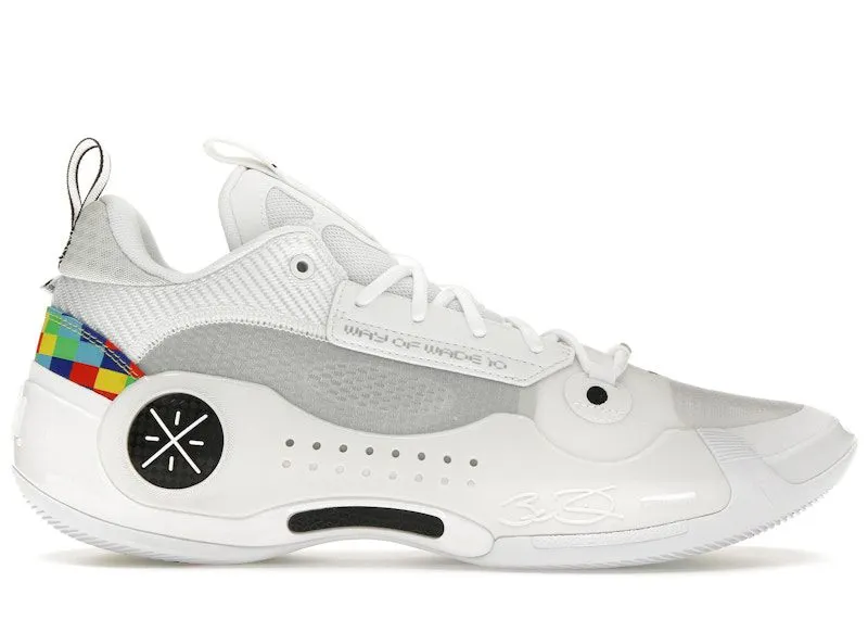 Li-Ning Way of Wade 10 Low Pixel “White / Multi” | ABAS083-12