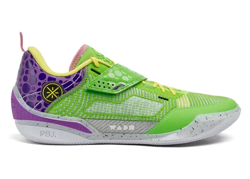 Li-Ning Way of Wade 808 4 Ultra ASG Green “Green / Purple / Yellow” | ABAU031-12
