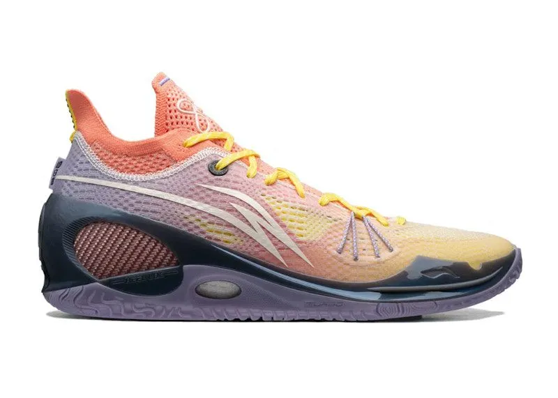 Li-Ning Way of Wade 808 Ultra V2 Low Morning Sun “Red Coral / Pink Rose / Purple” | ABAU047-4
