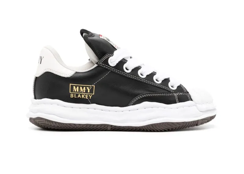 Maison Mihara Yasuhiro Blakey Puffer OG Sole Leather Black White | A12FW723