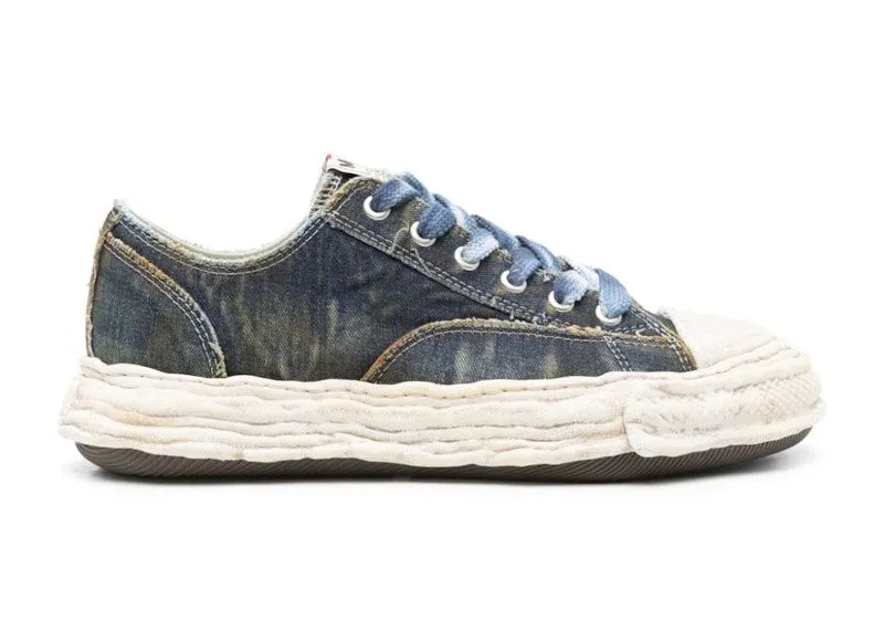 Maison Mihara Yasuhiro Peterson Blue Washed Denim “Black / White / Silver” | A13FW714