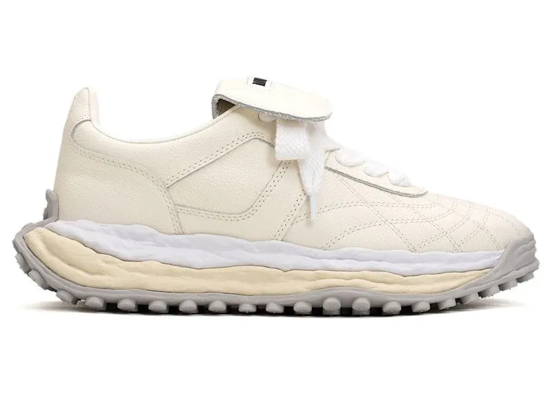 Maison Mihara Yasuhiro Scott OG Sole Leather Low White | A14FW701-WHT