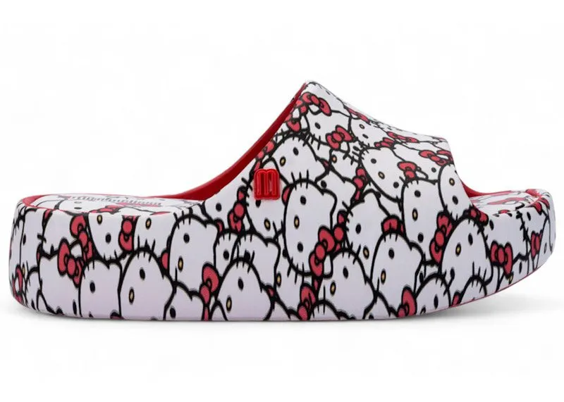 Melissa Mini Melissa Free Platform Slide Hello Kitty and Friends Red White | 37875-BS341