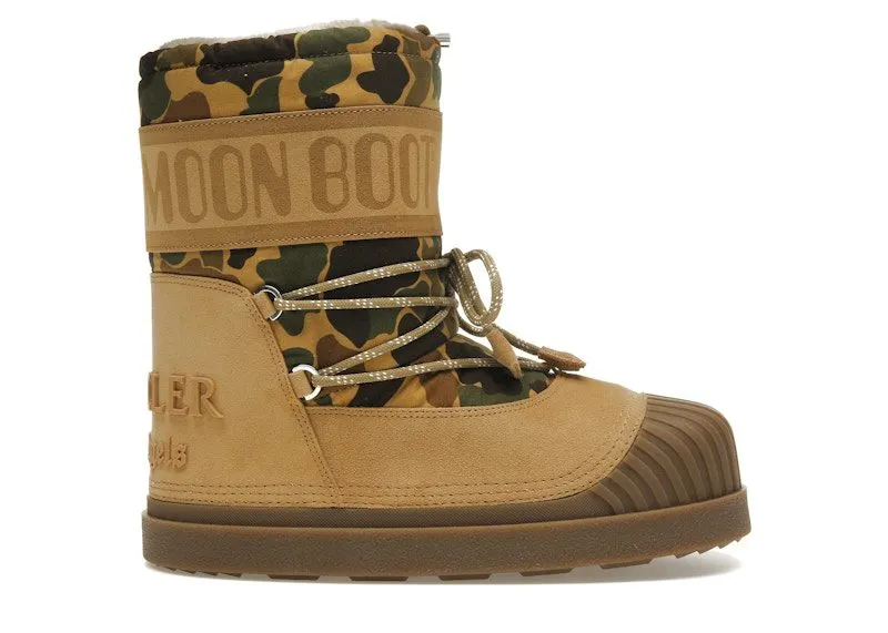 Moncler Shedir Snow Boots Palm Angels Camo “Tan / Camo” | 209L4H7010002T1W830
